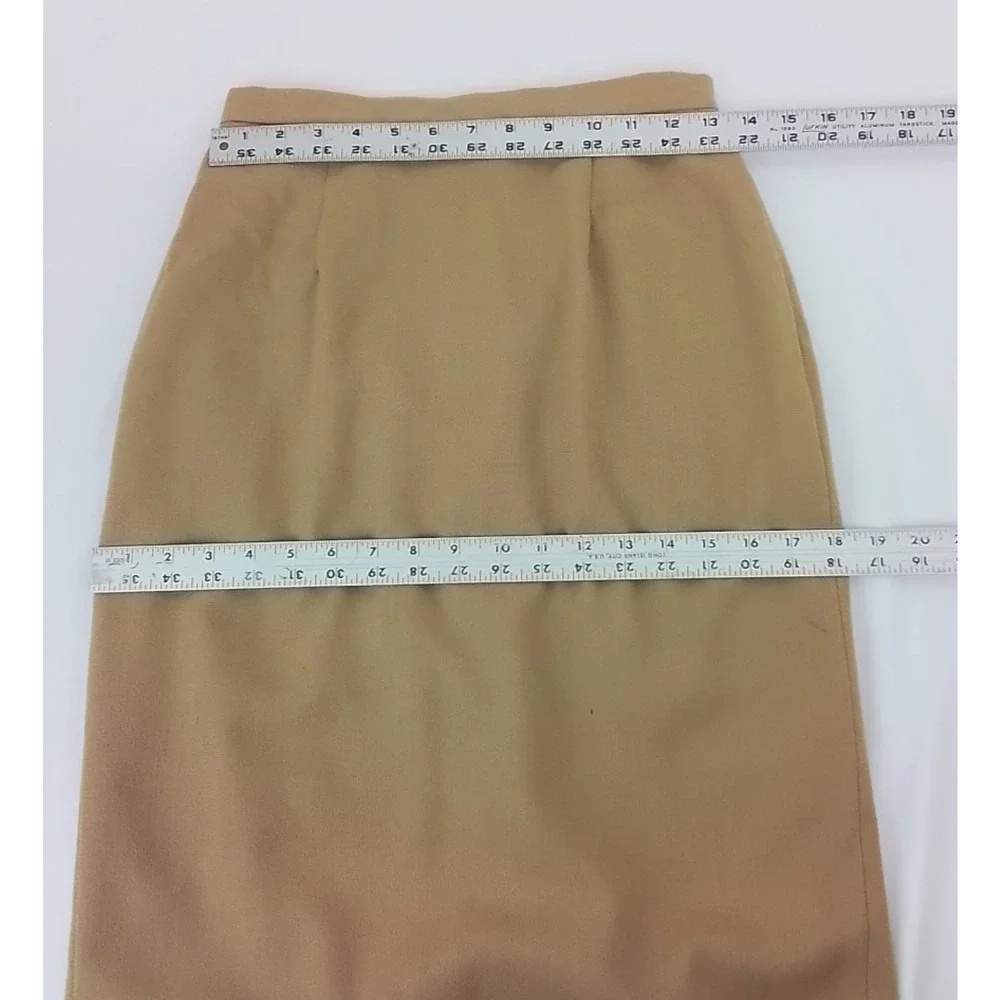 Christian Dior Skirt Suit Set Women's 4 Brown/Black Velvet Jacket + Skirt #J3401